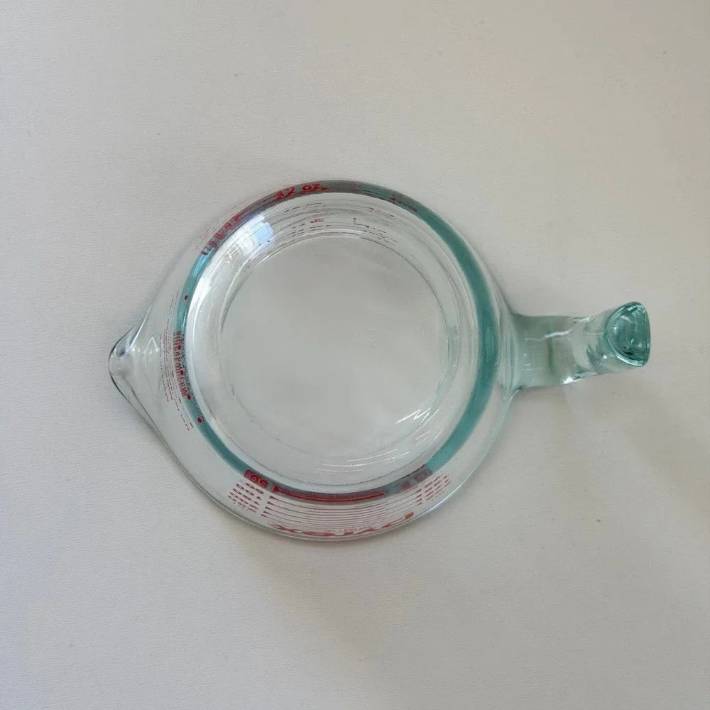 Vintage Pyrex 1 Cup Measuring‎ Cup 8oz Clear Glass Kitchenware Made in USA 250ml